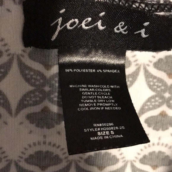 Joci and I brown paisley dress size small - Picture 2 of 11